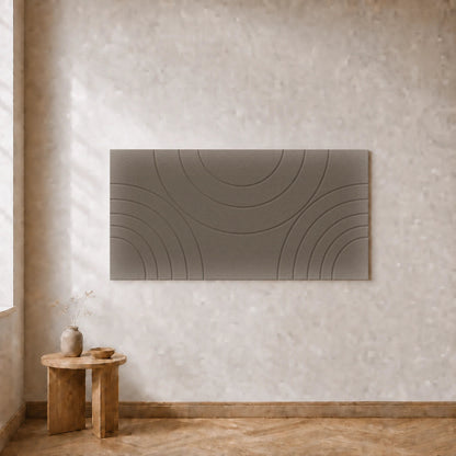 Curvy Design D | Taupe | 120 × 60 cm